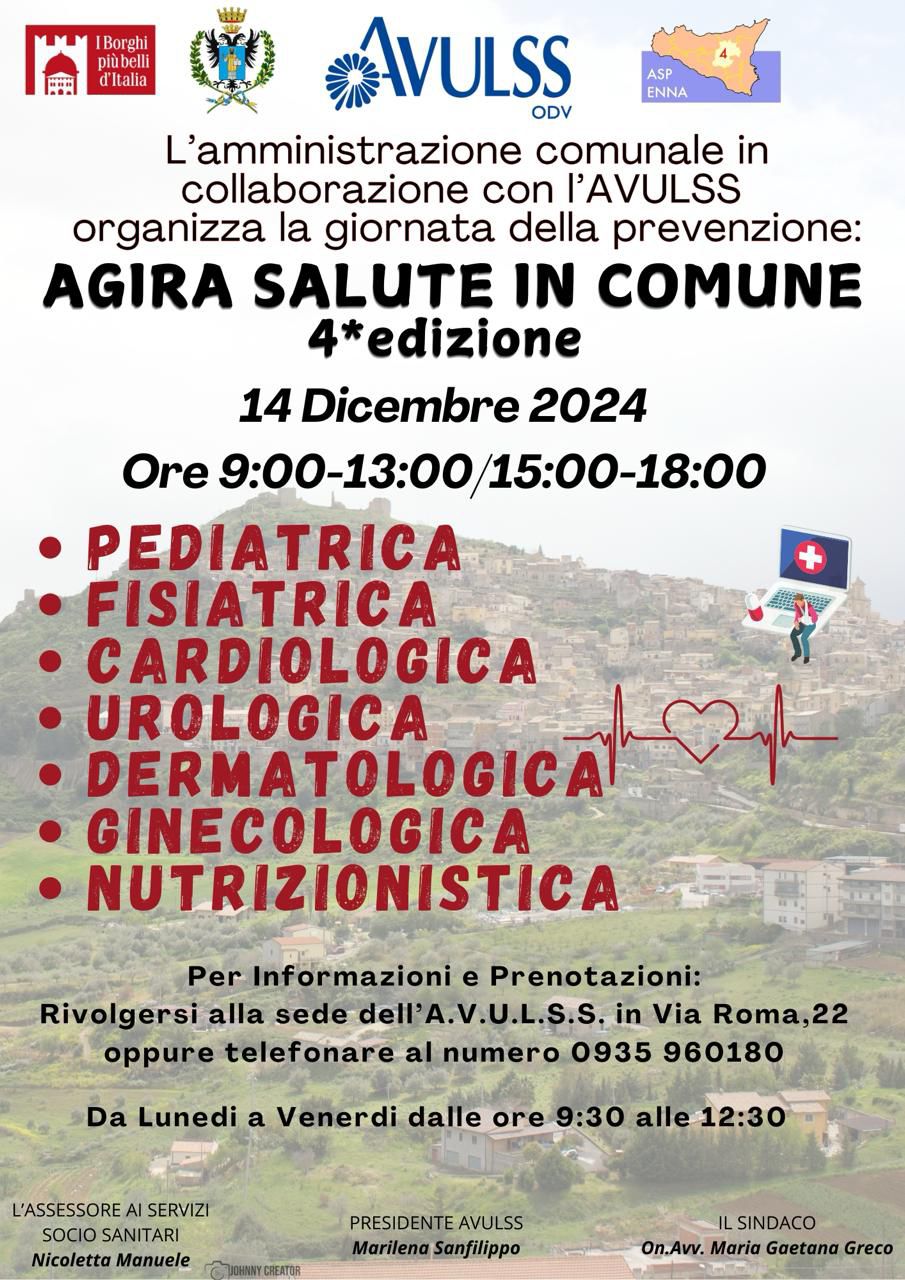 Agira Salute in Comune - quarta edizione